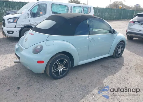 2004 Volkswagen New Beetle Gls из США, поврежденный, VIN 3VWCM31Y34M317536